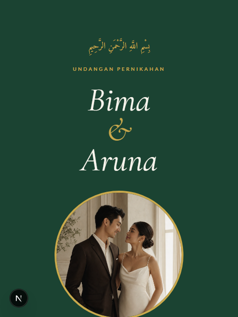 Preview Wedding Green Islamic